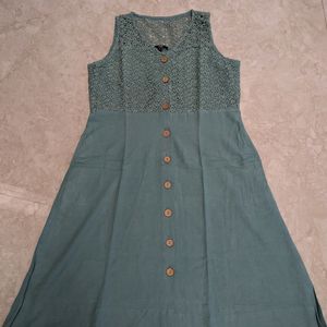 Sea Green Dress