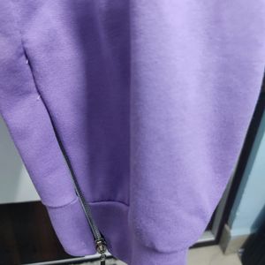 Purple Trackpants For Both Men And Women - M Size