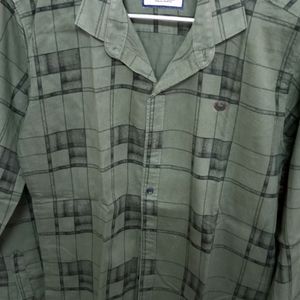 Shirt Dark Green Colour