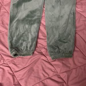 Velvet sweatpants