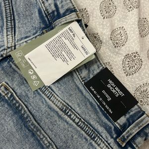 H&M denim shorts