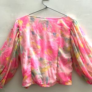 Flamingo Pink Colour Top; Brand: SERA; Size: L (96