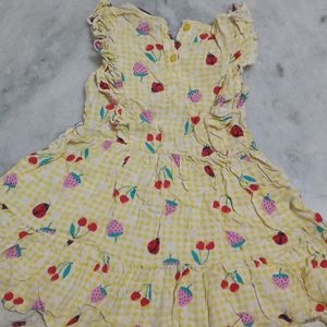 Yellow Baby Girl Frock...