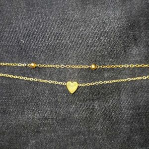 Gold-plated Double Layer Anklet✨️