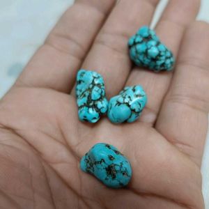 Turquoise Drilled Natural Shape Beads