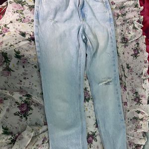 Women Cargo Denim Jeans