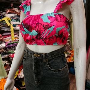 Flower Print Top