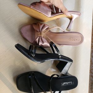 Pack Of 2 Heels For Casual And Party Wear