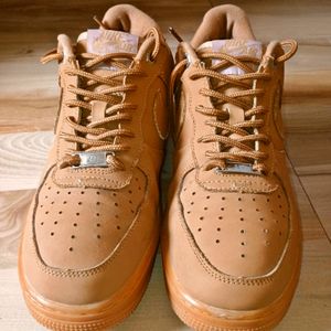 Original NIKE AIR FORCE 1 FLAX Supreme (LIKE NEW)