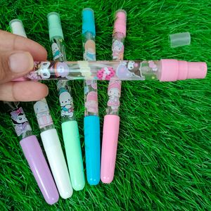 Set Of 6 Sanrio Spray Gel Pens