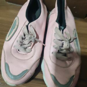 pink girl shoes size fit 37 num