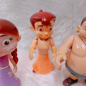 Chota Bheem Miniature Toys Set From Mc Donald's