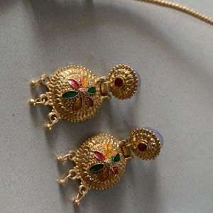 Neck Set With Earrings