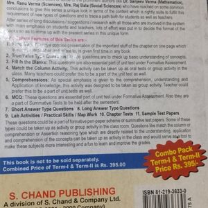 S Chand Class 9th Science Ques Bank Book