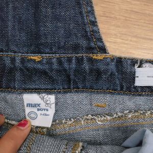 denim dungaree (3-4 Years)