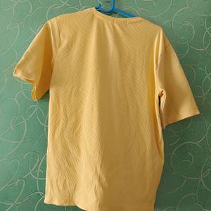 Yellow Oversized Top