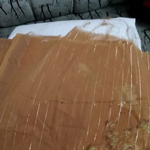 Vintage Saree New Without Tag Light Brown