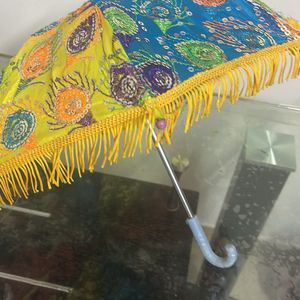 Kids Umbrella Beautiful Rajasthani Work