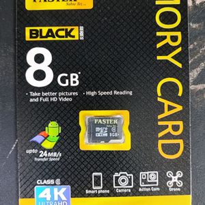 Faster 8gb New Memory Card