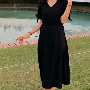 Party Wear Imported Black Dress