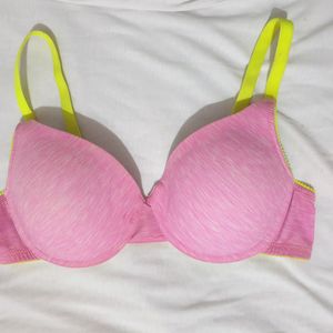 Florescent Pink Bra