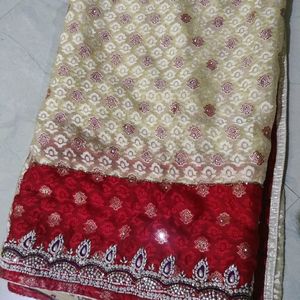 Stone Work Partywear Saree