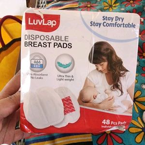 Breast Pad Cotton Luvlap 16 Pc