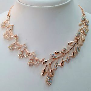 New Latest Trend 1gram Gold Plated Necklace Set