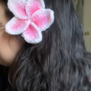 Flower Clip Crochet/Charm