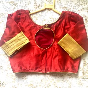 Maroon Blouse Silk