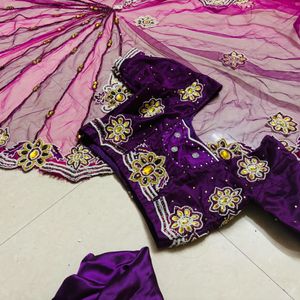 lehenga saree net