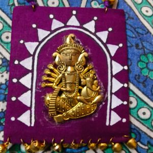 Hand Crafted Jewellery With Maa Durga Locket