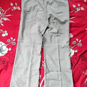 Silver Stitched Bells Pant | Size 34