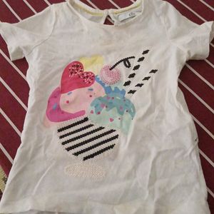 M&S Kids Ice Cream Tee