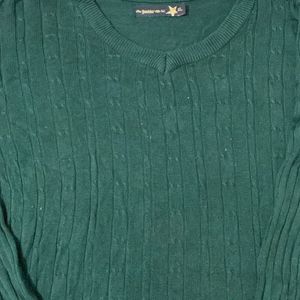 Green Long Sweater