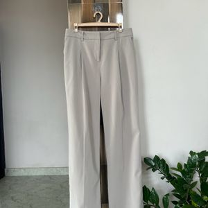 Ash Grey Highwaist Trousers