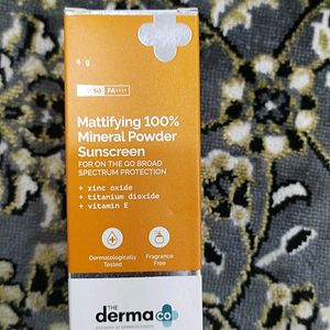 Mattifying 100%mineral Powder Sunscreen