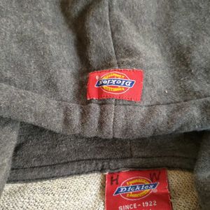 DICKIES HOODED ZIPPER UPPER GREY