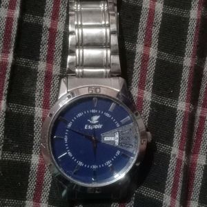 Silver Hand Watch