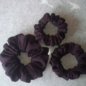 Purple Scrunchies