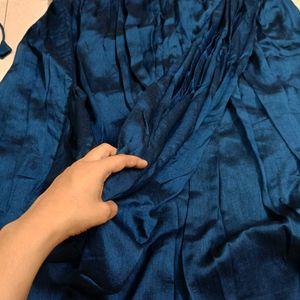 Blue Gown With Jacket