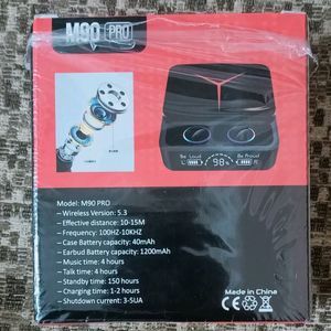 M90 Pro Earbuds (New) (NEGOTIABLE)