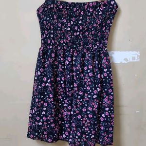 Mini Tube Floral Dress