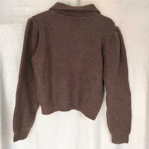 Collar Sweater For Women