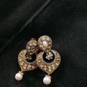 Combo Of 3 Indian Earrings. All In Good Condition.