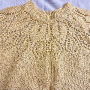 Yellow Knit Sweater