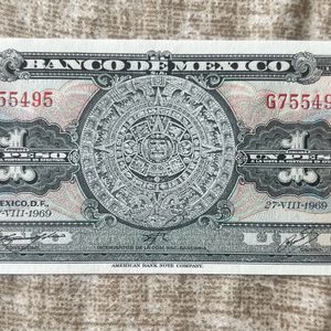 1 Peso Mexico Top Condition Rare