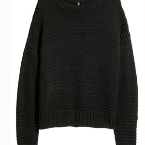 Side Lace Up Sweater