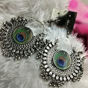 Peacock Designs Earings