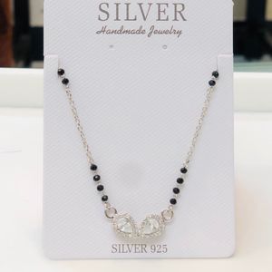 92.5 Silver Mangalsutra